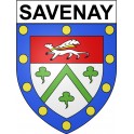 Savenay Sticker wappen, gelsenkirchen, augsburg, klebender aufkleber