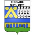 Stickers coat of arms Thouaré-sur-Loire adhesive sticker