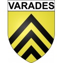 Varades 44 ville Stickers blason autocollant adhésif