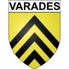 Varades 44 ville Stickers blason autocollant adhésif