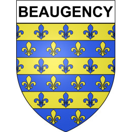 Beaugency Sticker wappen, gelsenkirchen, augsburg, klebender aufkleber
