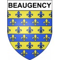 Beaugency Sticker wappen, gelsenkirchen, augsburg, klebender aufkleber