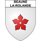 Beaune-la-Rolande 45 ville Stickers blason autocollant adhésif