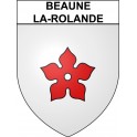 Beaune-la-Rolande Sticker wappen, gelsenkirchen, augsburg, klebender aufkleber