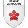 Stickers coat of arms Beaune-la-Rolande adhesive sticker