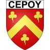 Stickers coat of arms Cepoy adhesive sticker