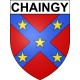 Chaingy 45 ville Stickers blason autocollant adhésif