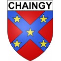 Chaingy 45 ville Stickers blason autocollant adhésif