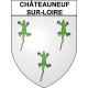 Châteauneuf-sur-Loire 45 ville Stickers blason autocollant adhésif