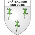 Stickers coat of arms Châteauneuf-sur-Loire adhesive sticker