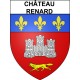 Château-Renard 45 ville Stickers blason autocollant adhésif