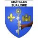 Châtillon-sur-Loire Sticker wappen, gelsenkirchen, augsburg, klebender aufkleber