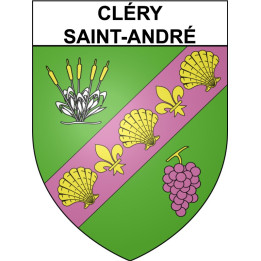 Cléry-Saint-André 45 ville Stickers blason autocollant adhésif