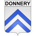 Donnery 45 ville Stickers blason autocollant adhésif