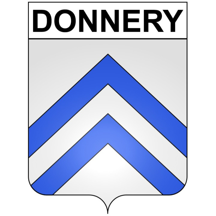 Donnery Sticker wappen, gelsenkirchen, augsburg, klebender aufkleber