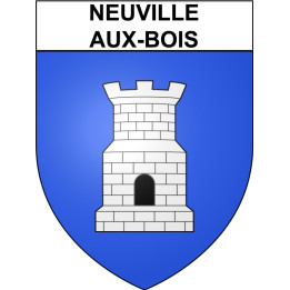 Neuville-aux-Bois 45 ville Stickers blason autocollant adhésif