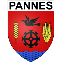 Pannes 45 ville Stickers blason autocollant adhésif