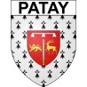 Patay Sticker wappen, gelsenkirchen, augsburg, klebender aufkleber