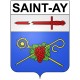 Saint-Ay Sticker wappen, gelsenkirchen, augsburg, klebender aufkleber