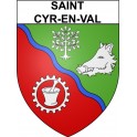 Adesivi stemma Saint-Cyr-en-Val adesivo