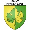 Saint-Denis-en-Val 45 ville Stickers blason autocollant adhésif