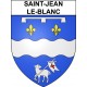 Saint-Jean-le-Blanc 45 ville Stickers blason autocollant adhésif