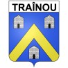 Traînou Sticker wappen, gelsenkirchen, augsburg, klebender aufkleber