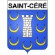 Stickers coat of arms Saint-Céré adhesive sticker