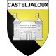 Casteljaloux 47 ville Stickers blason autocollant adhésif