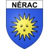 Stickers coat of arms Nérac adhesive sticker