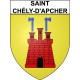 Saint-Chély-d'Apcher 47 ville Stickers blason autocollant adhésif