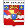 Stickers coat of arms Sainte-Bazeille adhesive sticker