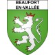 Adesivi stemma Beaufort-en-Vallée adesivo