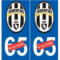 Juventus de Turin Juve sticker numéro au choix autocollant Foot
