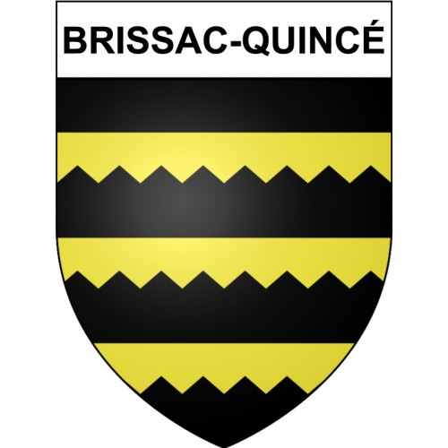 Adesivi stemma Brissac-Quincé adesivo