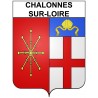 Stickers coat of arms Chalonnes-sur-Loire adhesive sticker