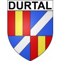 Adesivi stemma Durtal adesivo
