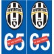Juventus de Turin Juve sticker numéro au choix autocollant Foot