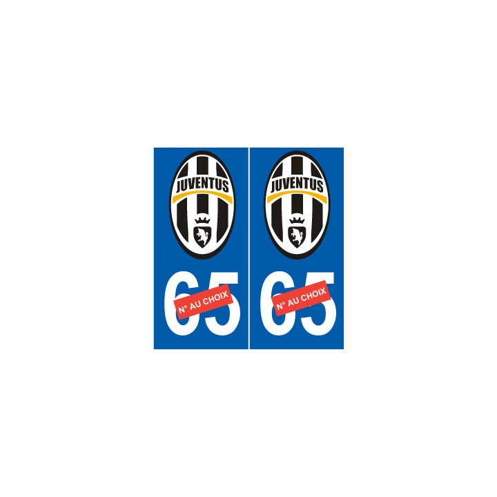 Juventus de Turin Juve sticker numéro au choix autocollant Foot
