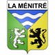 La Ménitré Sticker wappen, gelsenkirchen, augsburg, klebender aufkleber