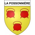 La Possonnière 49 ville Stickers blason autocollant adhésif