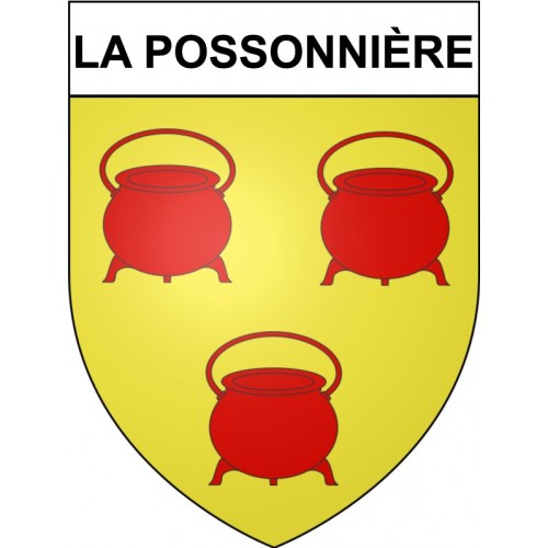Adesivi stemma La Possonnière adesivo