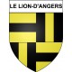 Le Lion-d'Angers 49 ville Stickers blason autocollant adhésif