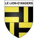 Le Lion-d'Angers 49 ville Stickers blason autocollant adhésif