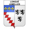 Stickers coat of arms Longué-Jumelles adhesive sticker