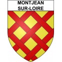 Montjean-sur-Loire 49 ville Stickers blason autocollant adhésif