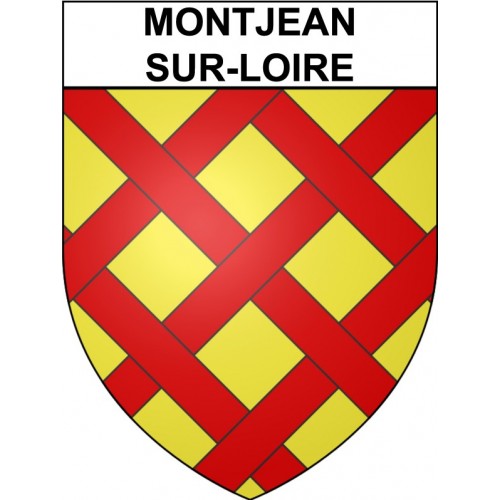 Montjean-sur-Loire 49 ville Stickers blason autocollant adhésif