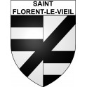 Saint-Florent-le-Vieil 49 ville Stickers blason autocollant adhésif