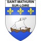 Saint-Mathurin-sur-Loire 49 ville Stickers blason autocollant adhésif