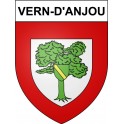 Vern-d'Anjou Sticker wappen, gelsenkirchen, augsburg, klebender aufkleber